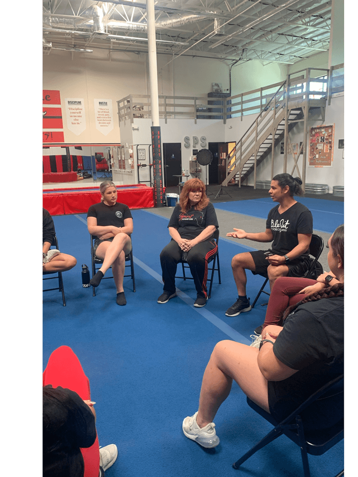 Cheer staff training