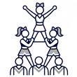 Pyramid Sections Icon